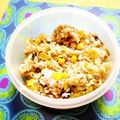 komutatata's cooksnap of when they made 高菜漬けとコーンの混ぜご飯.