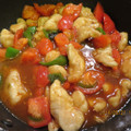 ちゃみ's cooksnap of when they made ささ身とトマトのオイスター炒め.