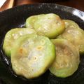 711ai's cooksnap of when they made ヘチマの中華炒め.