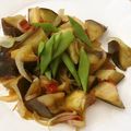 ヌーシ's cooksnap of when they made 簡単♪ポン酢でなす玉炒め.