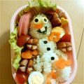ﾊﾟｰｼｰﾗﾌﾞﾗ's cooksnap of when they made オラフ弁当＊アナと雪の女王.