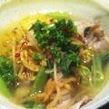 ador1's cooksnap of when they made タイ屋台風ラーメン.