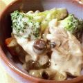 ☆あきちゃん☆〜's cooksnap of when they made クリームマッシュルームスープ缶のチキン煮.