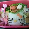 おかおかママ's cooksnap of when they made キャラ弁☆簡単キティ—＆ダニエル.