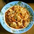 なるなるちゃんこ's cooksnap of when they made 豆腐とキムチの卵あん.