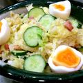 はるる515's cooksnap of when they made たっぷり春キャベツとゆで卵のポテサラ。.