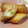 mari★moco's cooksnap of when they made パリ★フワ★ぷり★エビ春巻き♡.
