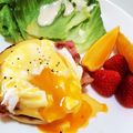 りえこ♡'s cooksnap of when they made 優雅なブランチ　エッグベネディクト　.