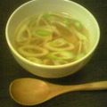 ハラペコまぁ。's cooksnap of when they made 長ねぎとベーコンのコンソメスープ.