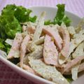 にゃぁくん's cooksnap of when they made ごぼうとかまぼこのサラダ.