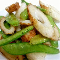 ぞっぷぞっぷ's cooksnap of when they made きぬさやとちくわのバター炒め.