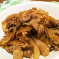 マックフライポテト's cooksnap of when they made 炒めるだけ！！玉ねぎたっぷりの生姜焼き.