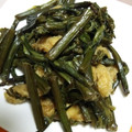 kidA0310's cooksnap of when they made 簡単アク抜き不要♪わらびと油揚げの炒め煮.