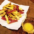 usaぽちゃ's cooksnap of when they made 居酒屋メニュー♪はちマヨさつまスティック.