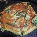 ふぅふぅか's cooksnap of when they made 簡単♡チーズとたっぷり野菜のチヂミ.