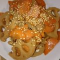 キッッックリン's cooksnap of when they made 簡単♪れんこんの甘酢きんぴら.
