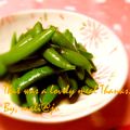 mali＠ju's cooksnap of when they made スナップエンドウ柚子胡椒漬け.
