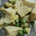 島オクラ's cooksnap of when they made えんどう豆と高野豆腐の卵とじ.