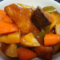 ♡ラメミュール♡'s cooksnap of when they made ●簡単！うちの定番酢豚●.
