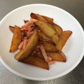 twisters's cooksnap of when they made イカ明太ポテト.