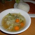 yokos87's cooksnap of when they made 簡単☆野菜のコンソメスープ.