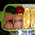 ブロッコリーの部屋's cooksnap of when they made お弁当✿ウィンナーベーコンマスタード巻き.