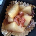 といちゃんの嫁's cooksnap of when they made 大根の梅ポン酢：お弁当野菜おかずストック.