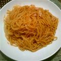 while's cooksnap of when they made バターが決め手！！『俺のナポリタン』.