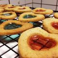 みぃぽっぽ's cooksnap of when they made ＊キラキラ＊ステンドグラスクッキー.