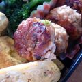 真さん's cooksnap of when they made 鶏バーグ☆レンコン入り☆おまけに味噌味☆.