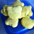 サンP's cooksnap of when they made かぼちゃの甘さ☆材料２つのスコーン.