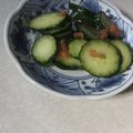 きらり流れ星's cooksnap of when they made きゅうりの梅味噌和え.