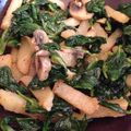 のえる流星群's cooksnap of when they made じゃがいもとほうれん草のバター醤油炒め.