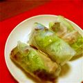 ☆だぁーす☆'s cooksnap of when they made 生春巻き 柚子胡椒ソース.