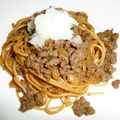 JadeNY's cooksnap of when they made 和風牛肉パスタ.