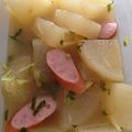 ちきakki's cooksnap of when they made ★大根とウインナーの染み染みコンソメ煮★.