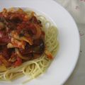 a.k.n.'s cooksnap of when they made ささっとパスタ亭☆鶏と舞茸.