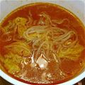 ねろころ's cooksnap of when they made 麺つゆだけで。もやしの食べるトマトスープ.