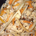 す1222's cooksnap of when they made 牛蒡と椎茸のそぼろ煮.