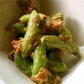 さとうピイ's cooksnap of when they made お手軽簡単‼スナップエンドウの梅マヨ和え.