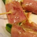 _sun_'s cooksnap of when they made スナップエンドウとチーズのベーコン巻き.