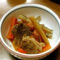 ぱぴぷぺぽち's cooksnap of when they made お弁当のおかず★牛スジと根菜の煮込み.