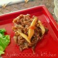 AyakoOOOOO's cooksnap of when they made お弁当や丼にも～♬牛肉とキノコの甘辛煮.