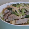 mireirei's cooksnap of when they made にんにく＆ダシダ☆豚とチンゲン菜のお浸し.