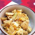 なべさやや's cooksnap of when they made 【ボリュームたっぷり簡単】親子丼.