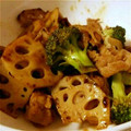 クマのジャッキー's cooksnap of when they made 牛肉とれんこんの炒めもの@焼き肉のたれ.
