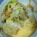 kuriyopi's cooksnap of when they made 残った天ぷらで簡単天とじ丼♪.