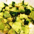 ぴよえりか's cooksnap of when they made アボカドときゅうりで副菜.