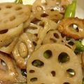 ピンクうさぎちゃん！'s cooksnap of when they made 蓮根とししとうのほっこりきんぴら.