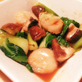 いぬころん's cooksnap of when they made 簡単10分で作る☆帆立とチンゲン菜の炒め.